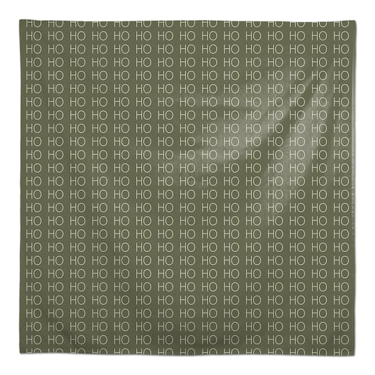 Ho Ho Ho Green 58" x 58" Tablecloth